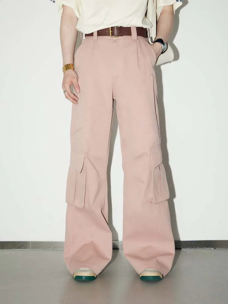 Multi Pocket Wide Leg Cargo Pants【s0000006735】