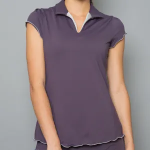 Mystical Collar Top (violet)