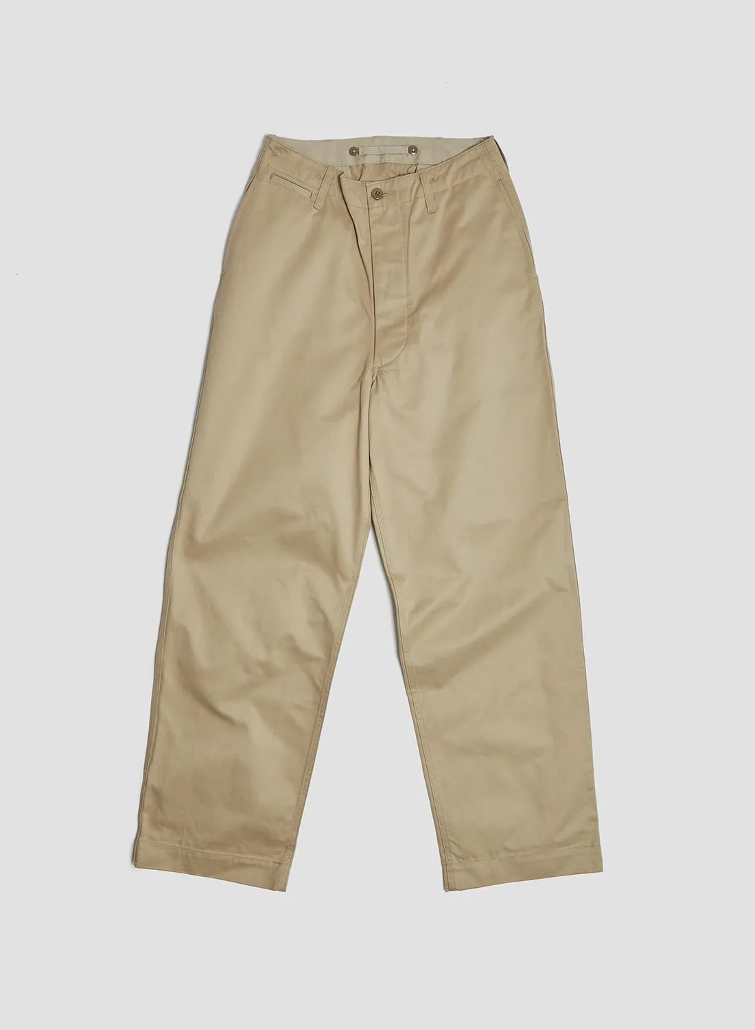 New Basic Chino Pant in Light Beige