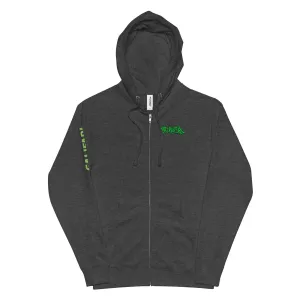 OG Kush Hyped Up Unisex fleece zip up hoodie