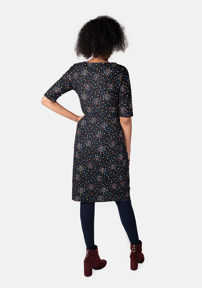 Paige Multi Coloured Spot Dress