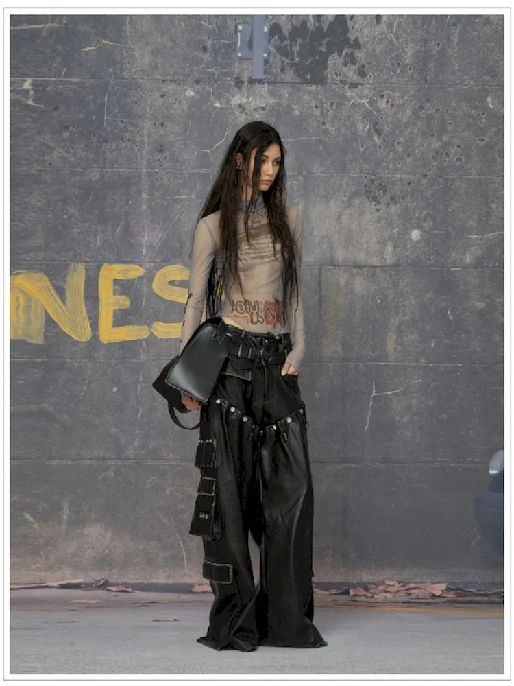 Punk Leather Pants【s0000006782】