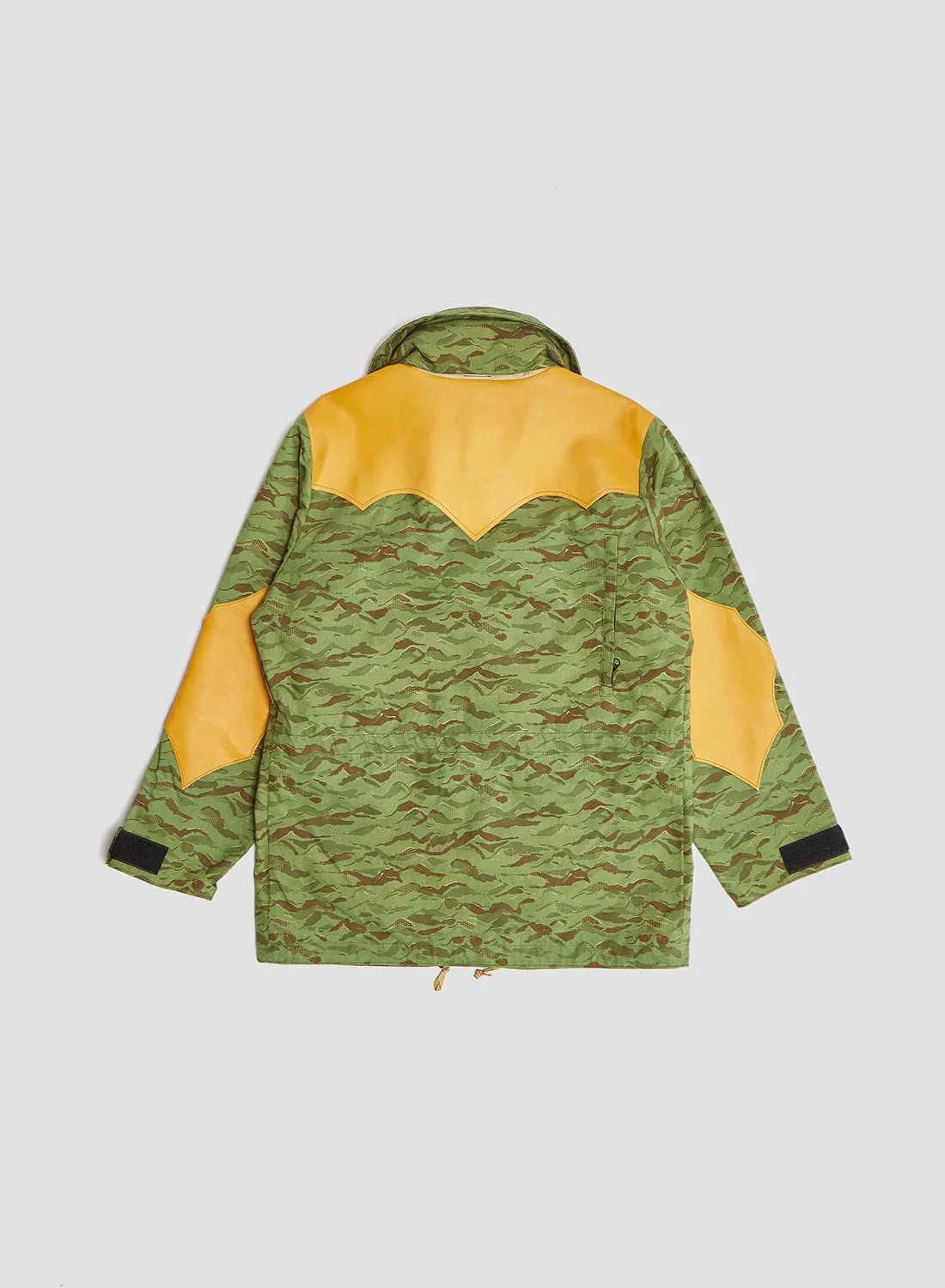 Rocky Mountain Featherbed x Nigel Cabourn Mountain Parka Mountain Camo in Green