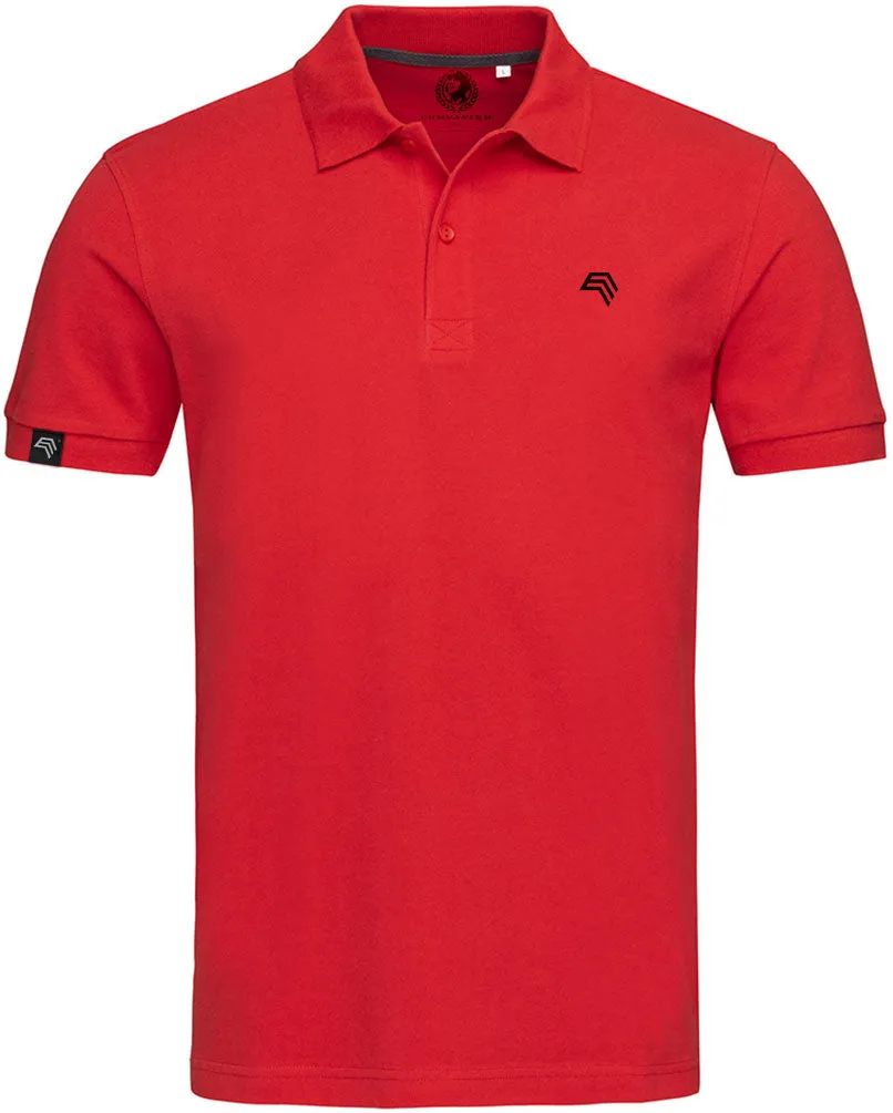 STN 9050 ― Polo Shirt Henry - Crimson Rot