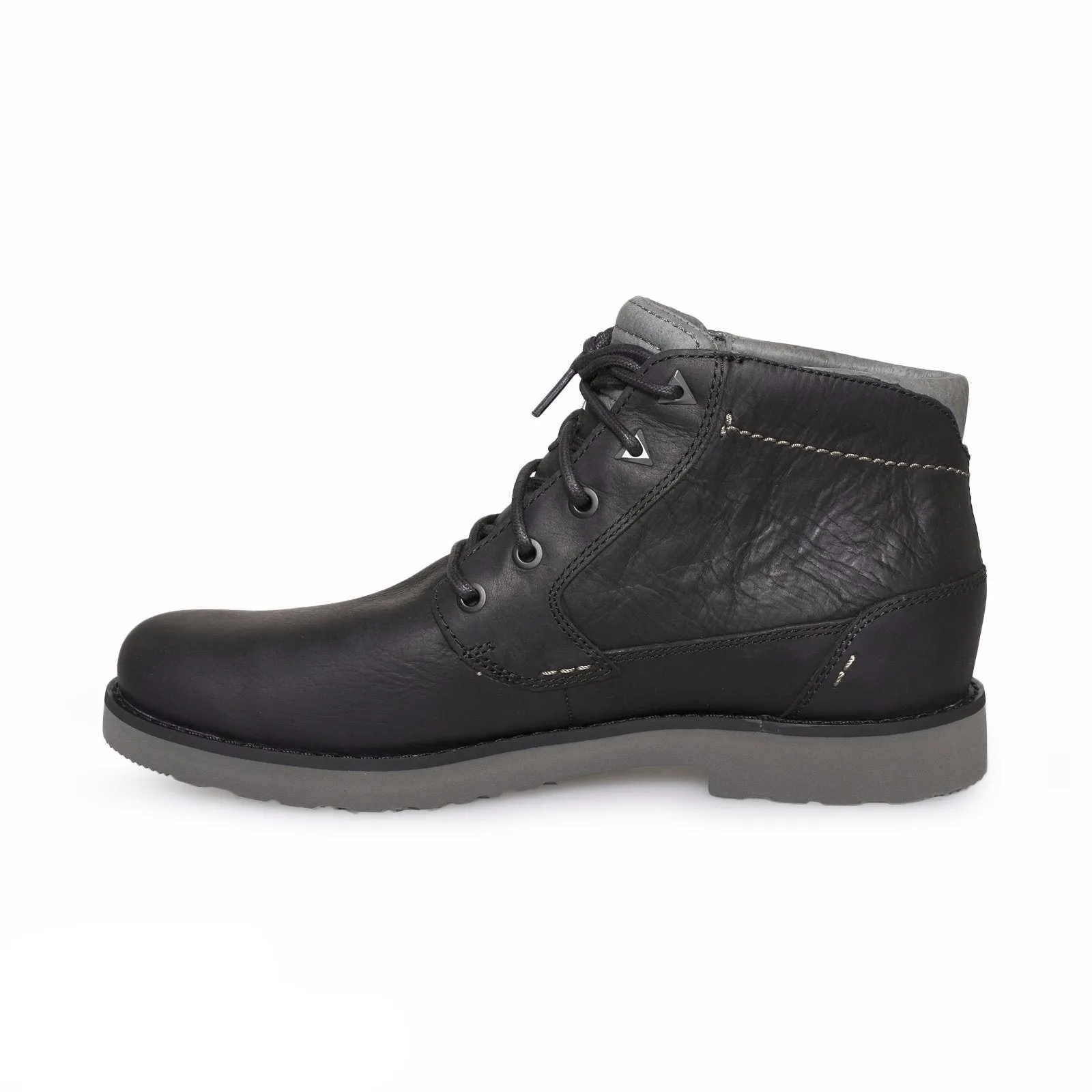 Teva Durban Black Leather Boots - Durable Mens Footwear