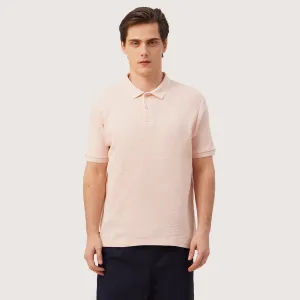 Textured Knit Polo