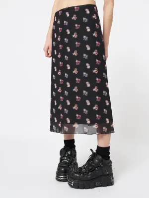 That Cat Girl Midi Mesh Skirt