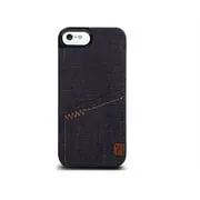 The Joy Factory Denim Premium Denim Hardshell Case with Pocket for iPhone5/5S, CSD110 (Indigo)